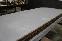 Abdeckung für Spas 220x220 cm (Radius 20 cm) braun B-Ware